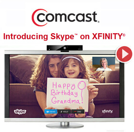 Comcast Launches Skype on Xfinity