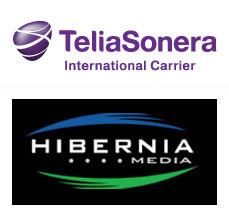 TeliaSonera IC and Hibernia Target Media Distribution
