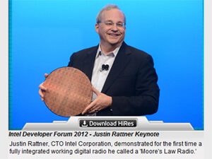 Intel Developer Forum –“Connecting to the Future”