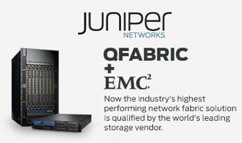 Juniper’s QFabric Completes EMC Compatibility Testing