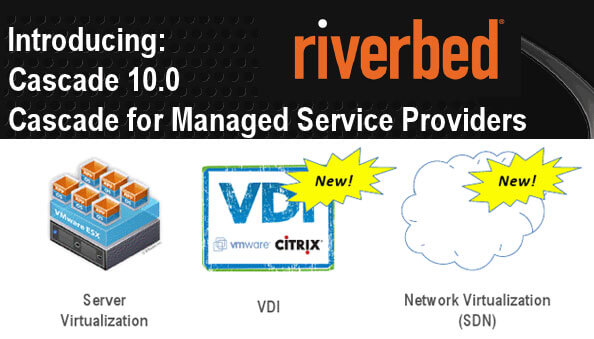 Riverbed Builds Virtualization into Cascade and Offers Hosting Support