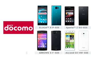 NTT DOCOMO’s Smartphone Spring Line-Up Adds “Twonky Beam”
