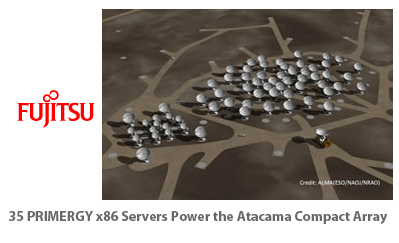 Fujitsu Powers Atacama Compact Array Supercomputer
