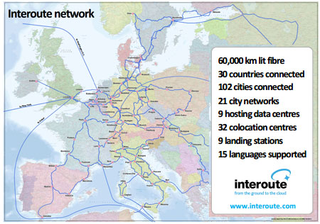 Interoute’s 2012 Revenue Grew 12% Thanks to Enterprise Cloud Services