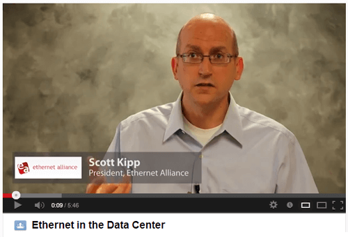 Ethernet in the Data Center: 100GbE, 40Gbase-T, PoE