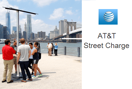 AT&T Rolls Out Free, Solar-Powered Mobile Charging Stations in NYC