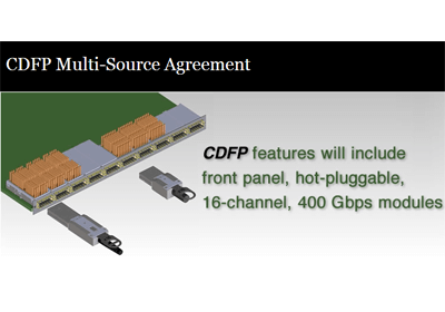 New Consortium Targets 400 Gbps Hot Pluggable Modules