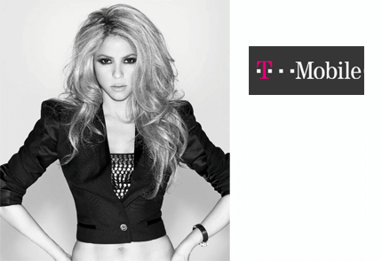 T-Mobile Signs Shakira for Multi-Year Contract