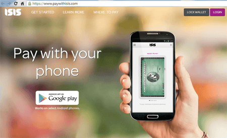 Verizon Launches its Isis Mobile Wallet