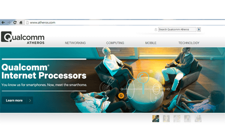 Qualcomm Atheros Debuts Processor for Internet of Everything