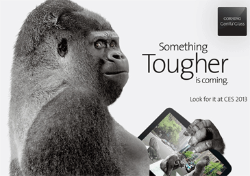 Corning’s 3D-Shaped Gorilla Glass Targets Curved Screens