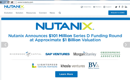 Nutanix Raises $101 Million for Converged Data Center Solutions