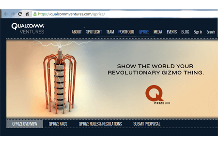 Qualcomm Ventures Kicks Off QPrize 2014 for Promising Start-Ups