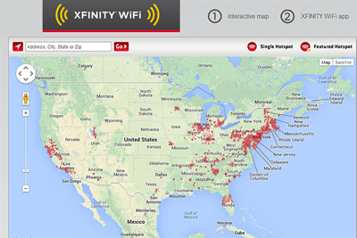 Comcast Reaches One Million Wi-Fi Hotspots