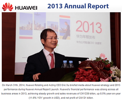 Huawei Saw a 21% Jump in its Services Business Last Year