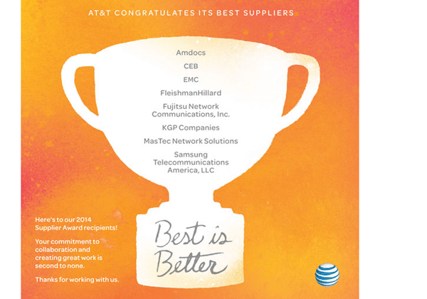 AT&T’s Top Suppliers: Amdocs, EMC, Fujitsu, Samsung