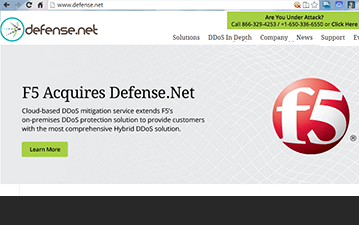 F5 Networks Acquires Defense.Net for DDos Mitigation Service