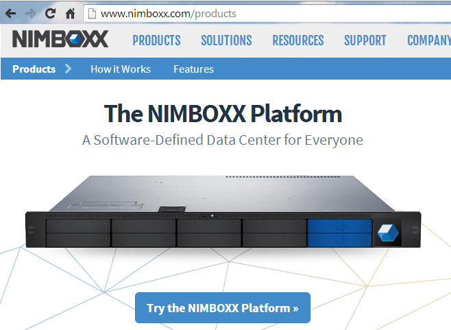 NIMBOXX Introduces Software Defined Data Center Box
