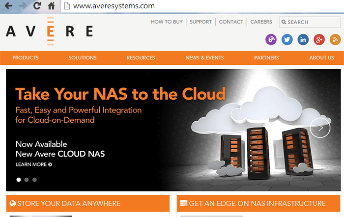 Avere Raises $20 Million for NAS to the Cloud