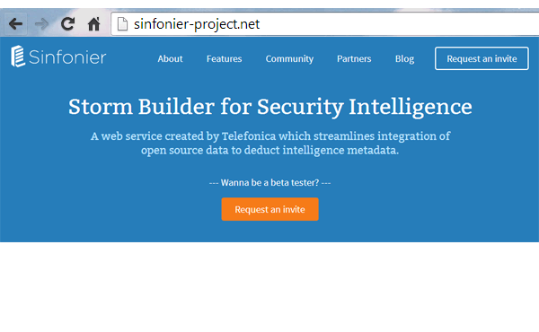 Telefónica launches “Sinfonier”  CyberSecurity Community