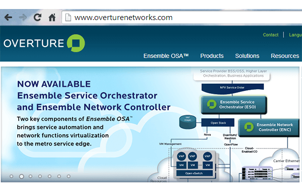 Overture Intros 8-Slot 6500 Service Aggregation/Switching Platform