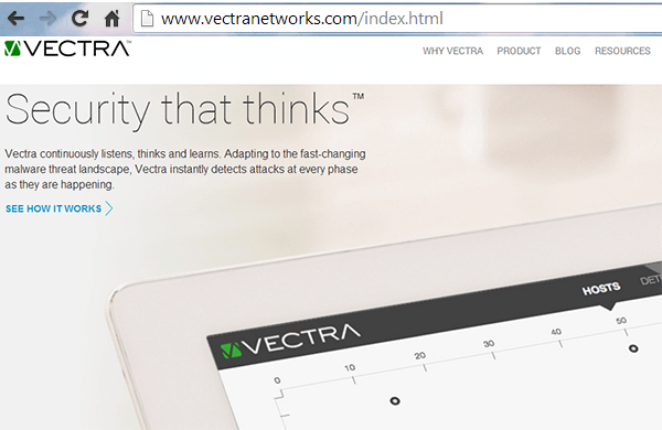 Vectra Networks Raises $25M for Cyber Attack Detection