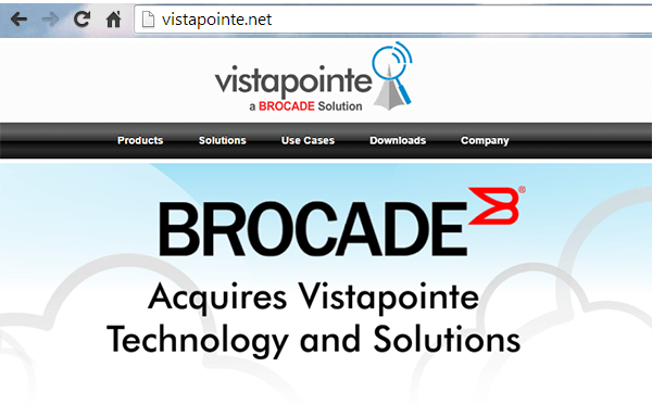 Brocade Acquires Vistapointe for Mobile Traffic Visibility/Analytics