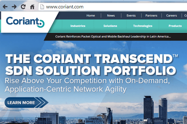 Coriant Intros Transcend SDN Orchestrator based on OpenDaylight