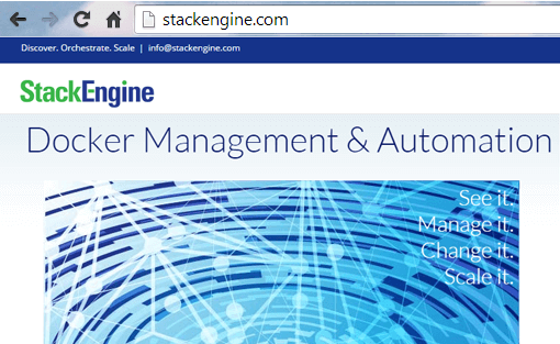 StackEngine Delivers Manageability & Automation for Docker Containers
