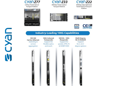 Japan’s KVH Deploys Cyan for Packet-Optical Transport