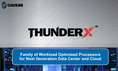 Cavium Releases its ARMv8 ThunderX