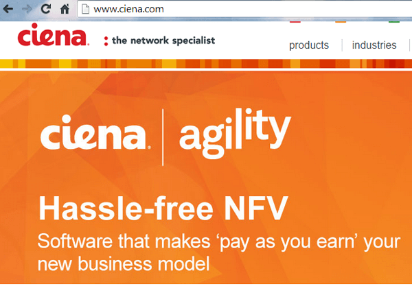 Ciena Builds a VNF Marketplace