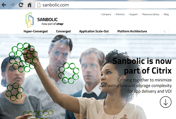 Citrix Acquires Sanbolic for Scale-out Storage Virtualization