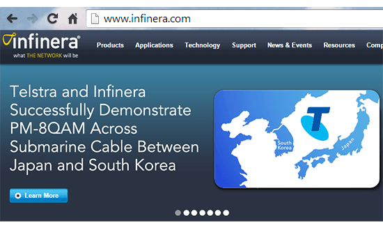 Infinera and Telstra Demo Submarine Super-Channel Transmission