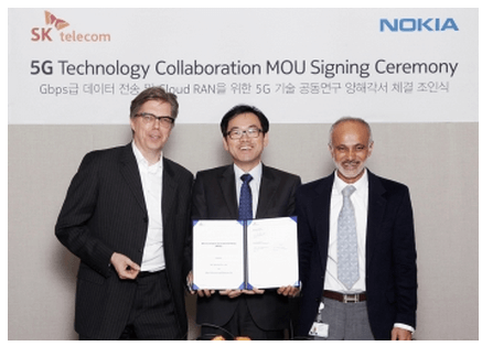 SK Telecom and Nokia Collaborate on 5G
