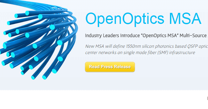 OpenOptics MSA Contributes WDM Spec to Open Compute