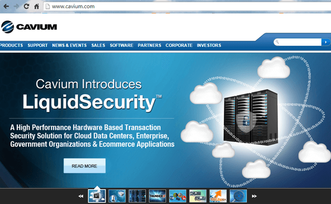 Cavium’s  LiquidSecurity Targets Cryto-as-a-Service