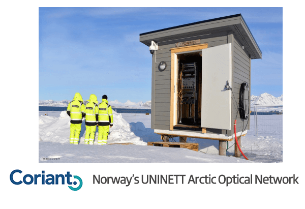 Coriant Supplies 100G for UNINETT’s Arctic Optical Network