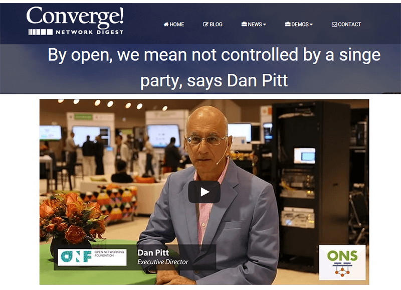 By open, we mean not controlled by a single party, says Dan Pitt