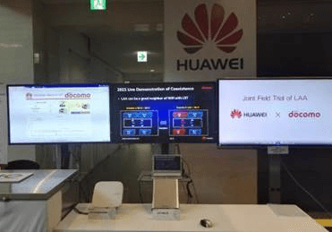 Huawei and DOCOMO Demo LTE LAA and Wi-Fi Co-existence