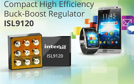 Intersil Intros Buck-Boost Regulator for Wearables