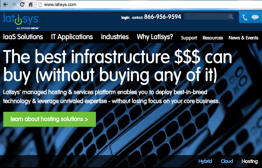 Zayo Announces Infrastructure-as-a-Service for Clouds