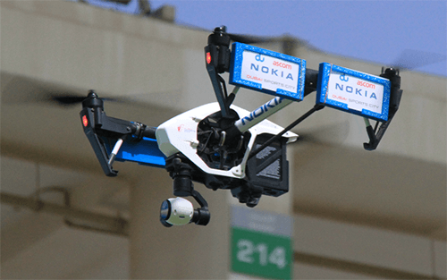 Nokia Networks Tests Drones for Network Inspections
