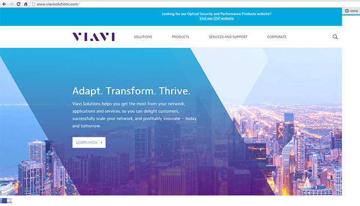 Viavi Announces Leadership Change One Week After Launch
