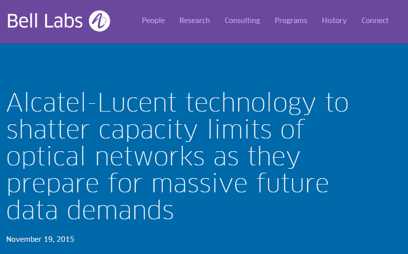 Bell Labs’ MIMO-SDM Sets Path to Petabit/Sec Optical Transmission