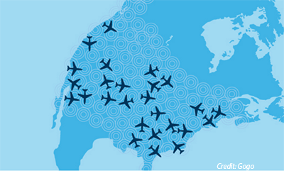 Gogo’s 2Ku Delivers 70 Mbps In-Flight