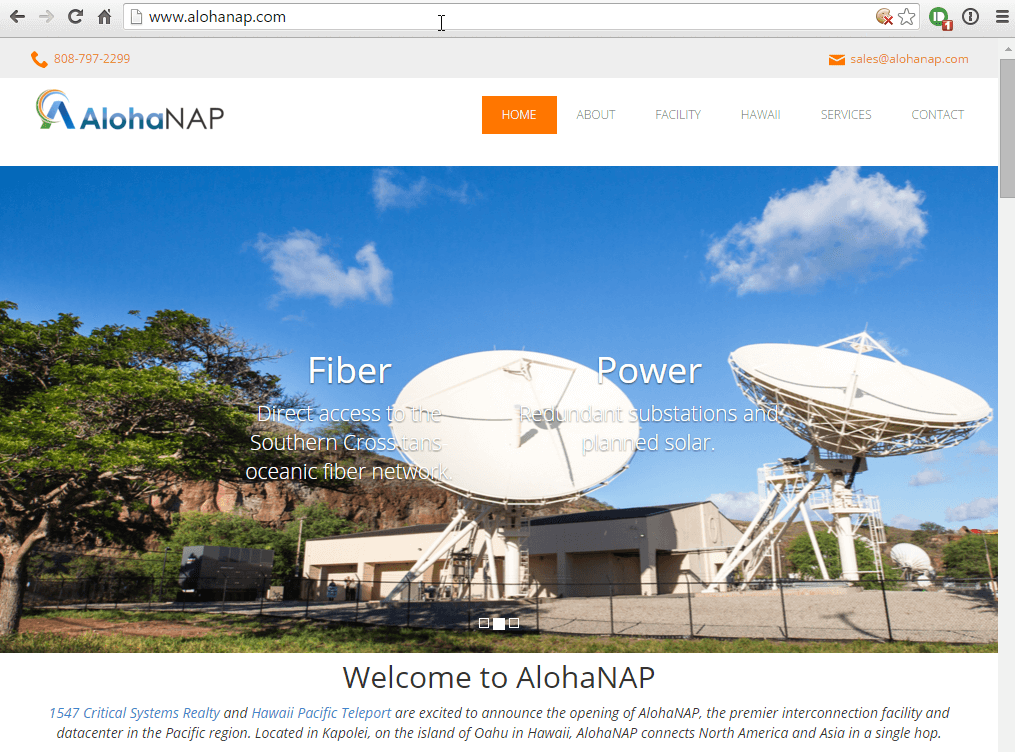 AlohaNAP Offers Private Connections to Big Cloud Providers