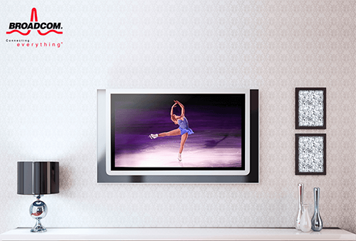 Broadcom Samples 64Bit Quad-core Router Processor