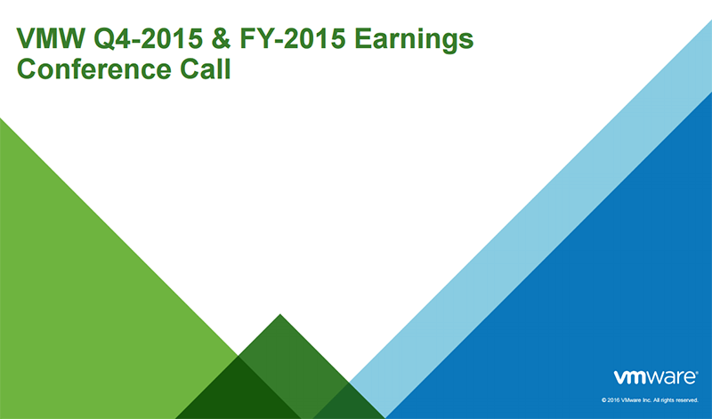 VMWare Reports Q4 Revenue of $1.87 Billion, 800 Job Cuts