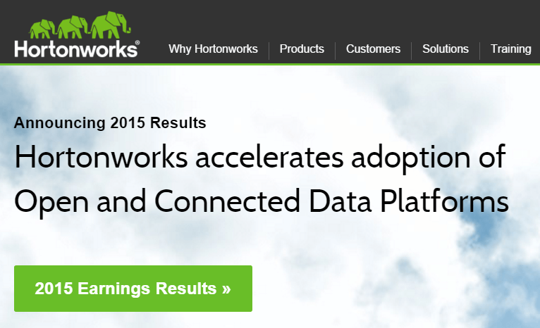 Hortonworks Sees Q4 Revenues Rise 196%